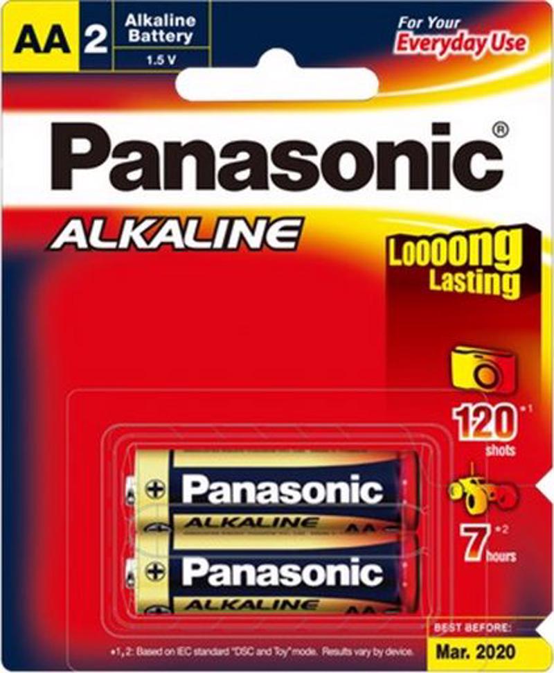 Pin 2A Panasonic - Pin vỉ - loại 1